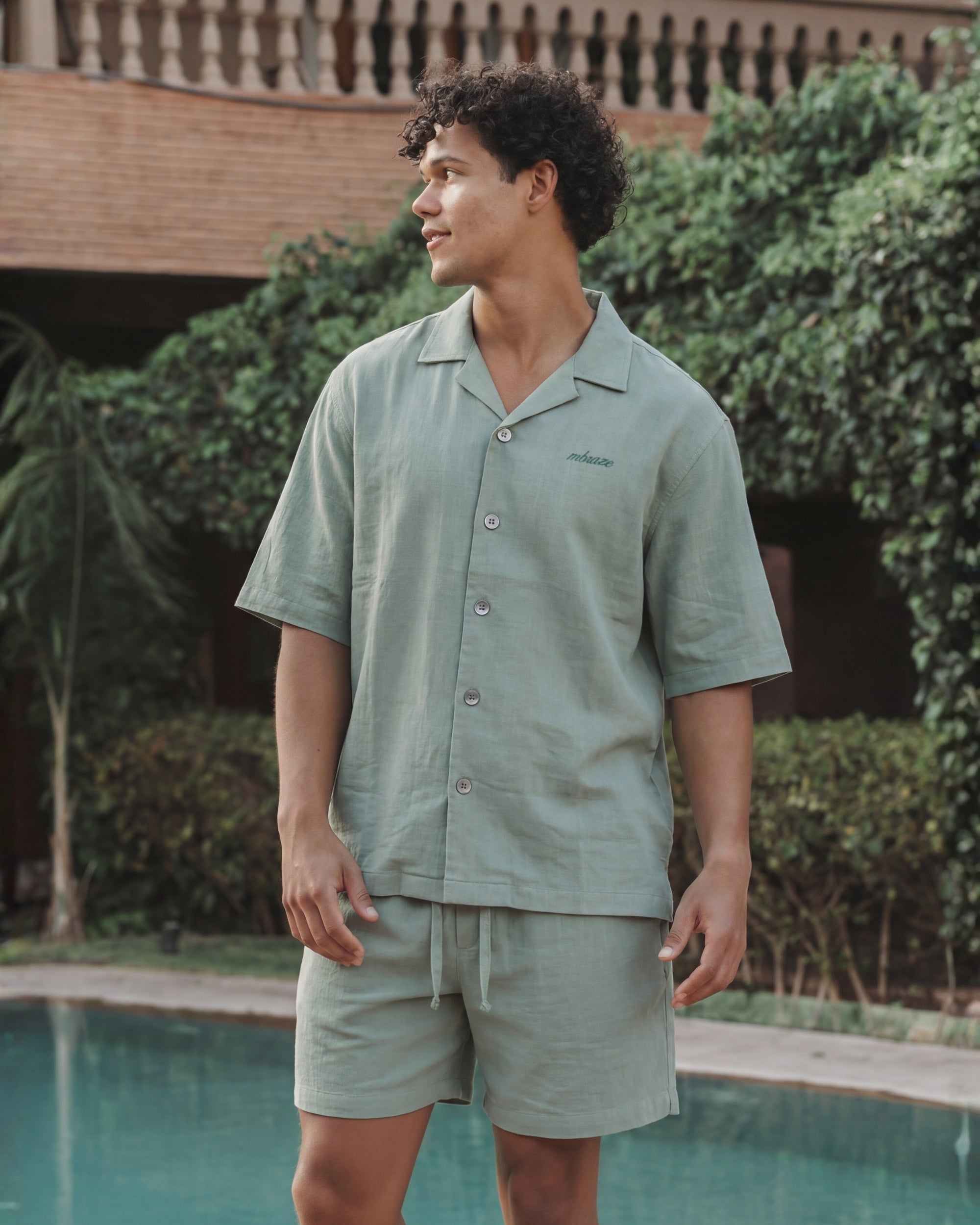 Botanic Waffle Polo