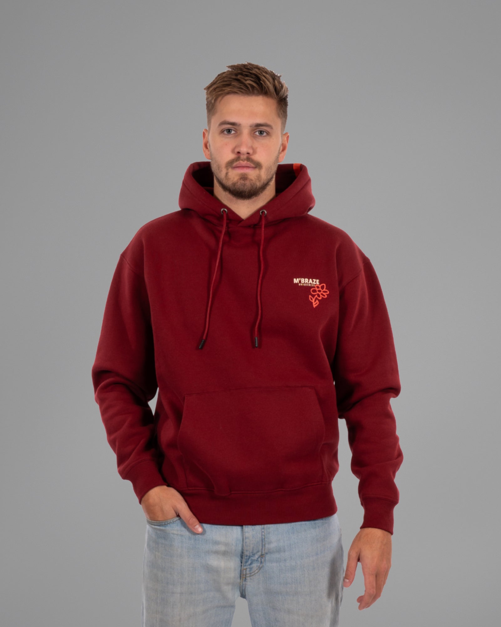 Flower Hoodie Loose Fit