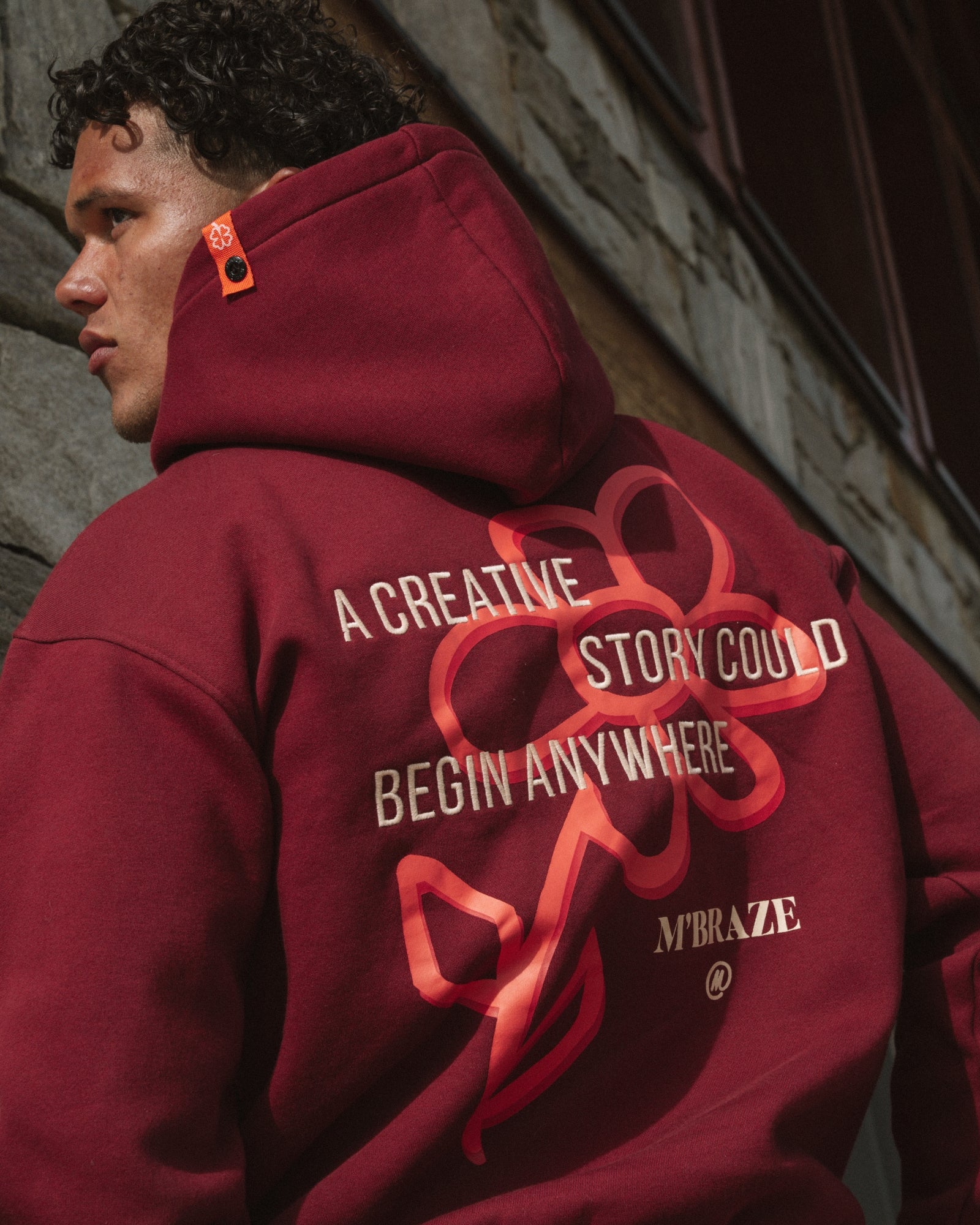 Flower Hoodie Loose Fit