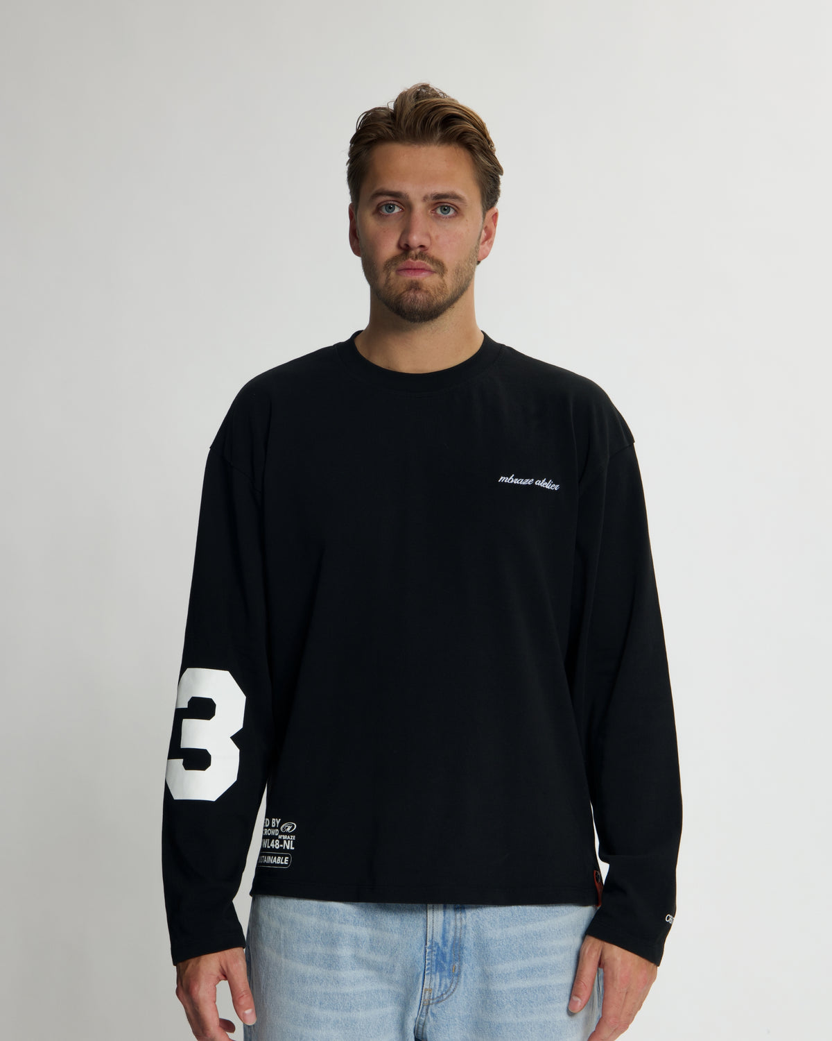 Brand Longsleeve Oversized