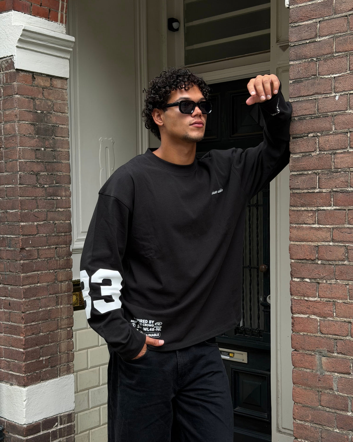 Brand Longsleeve Oversized