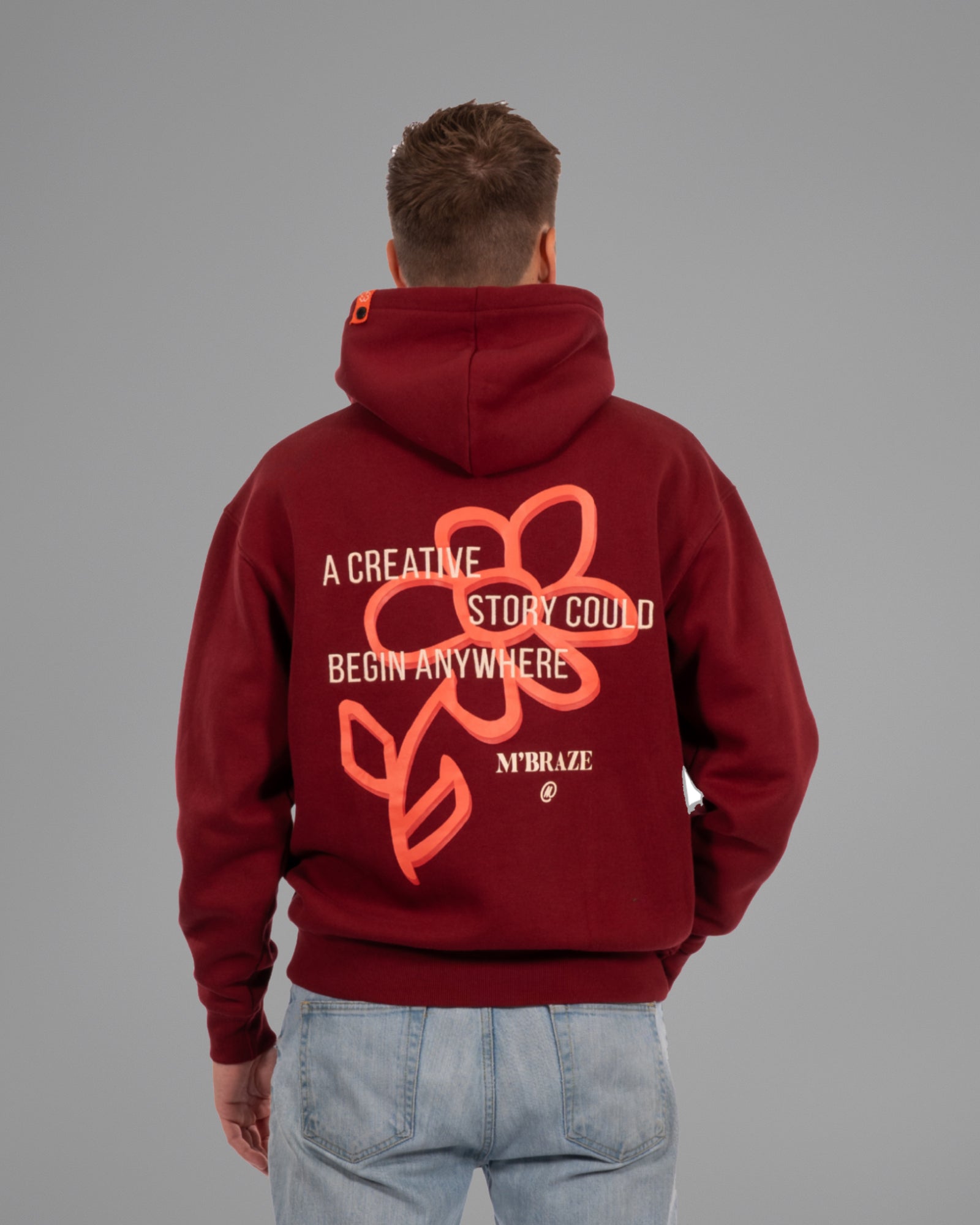 Flower Hoodie Loose Fit