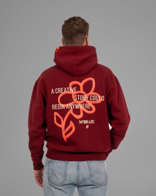 Flower Hoodie Loose Fit