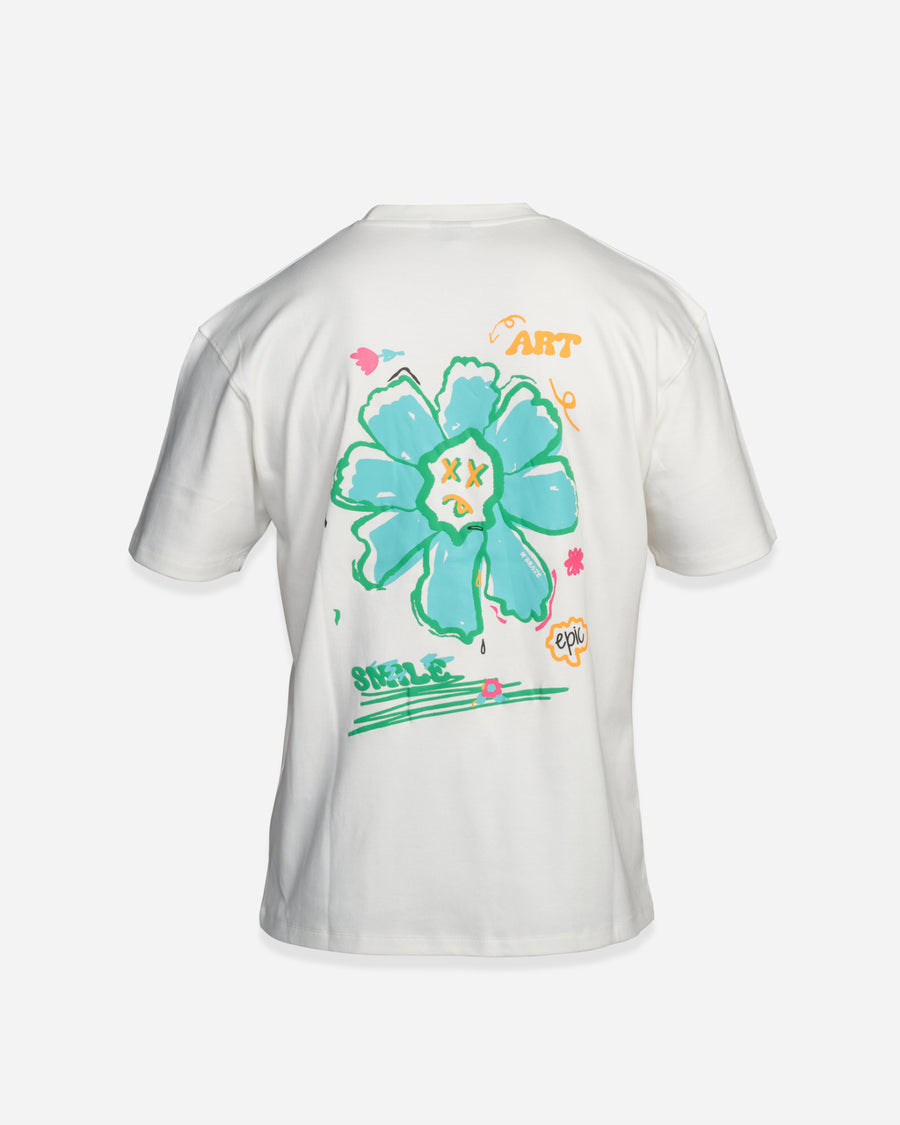 Flower Tee Loose Fit