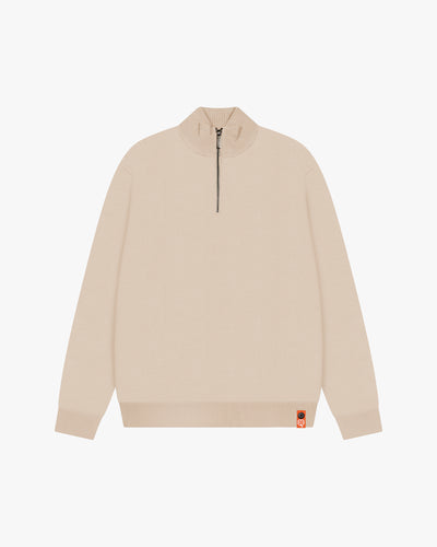 Knitted Half Zip