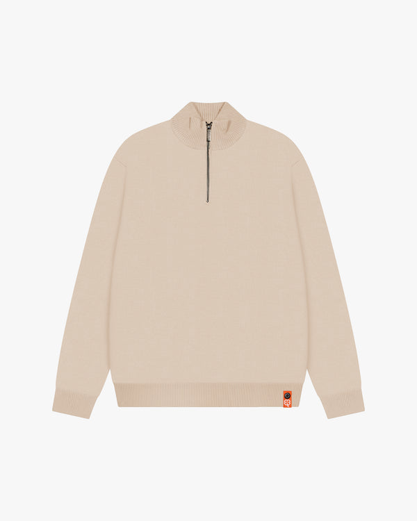 Knitted Half Zip