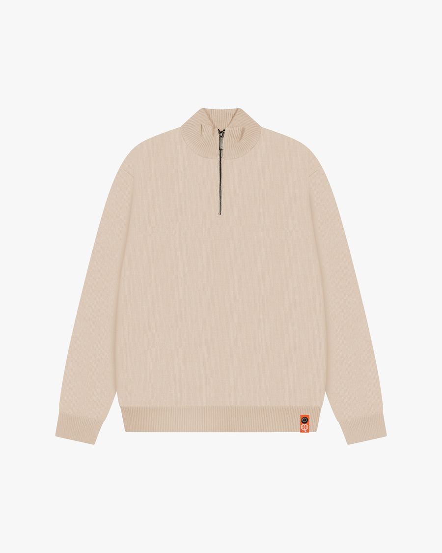 Knitted Half Zip