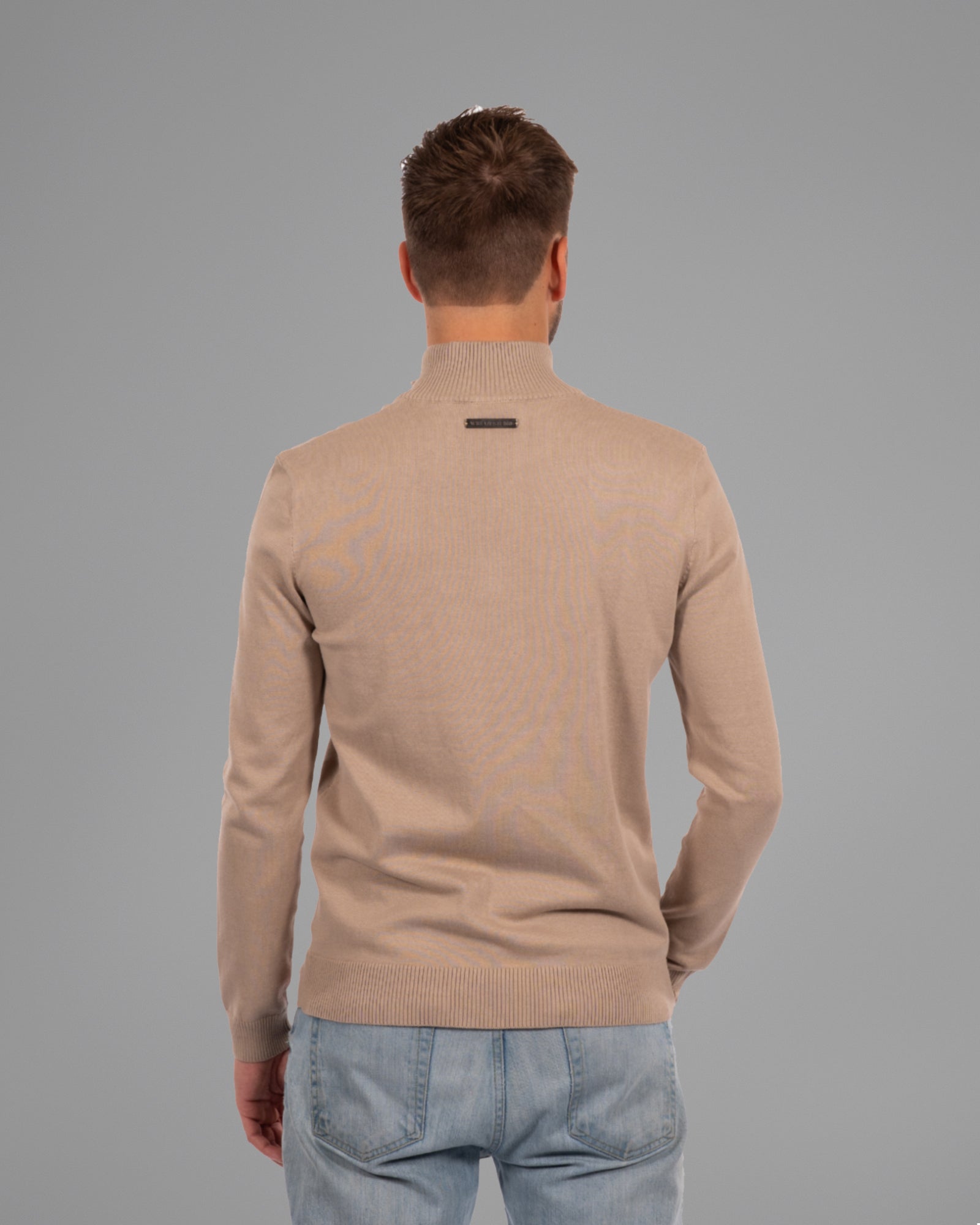 Knitted Half Zip