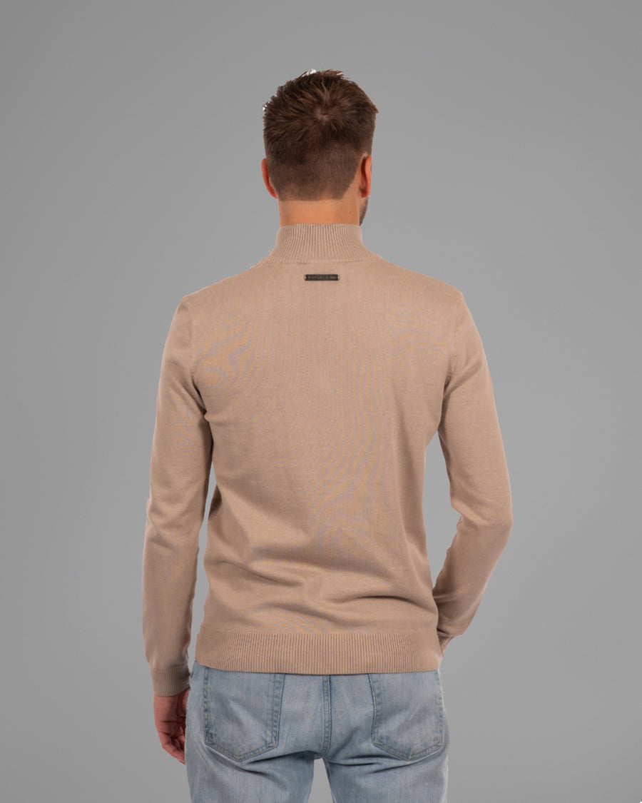 Knitted Half Zip