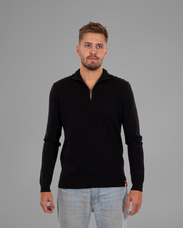 Knitted Half Zip
