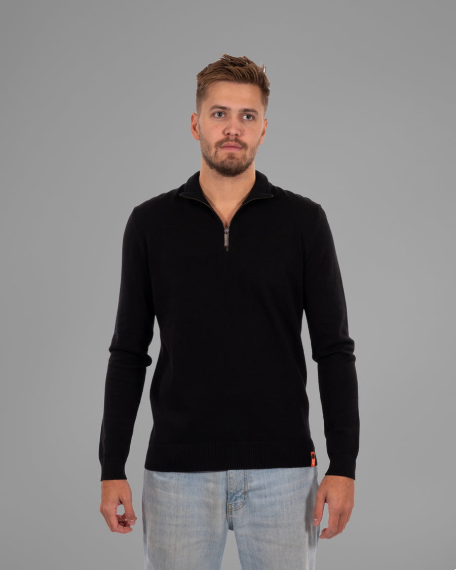 Knitted Half Zip