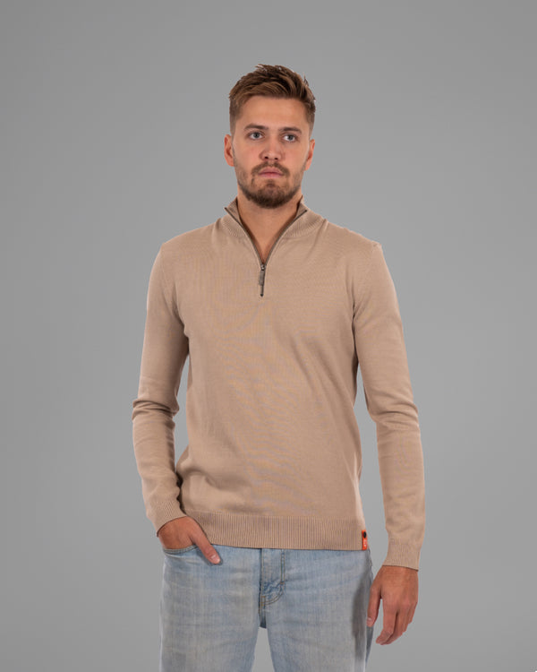 Knitted Half Zip