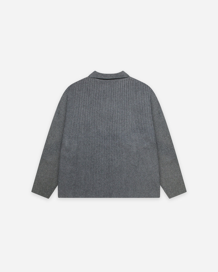 Knitted Polo Pullover
