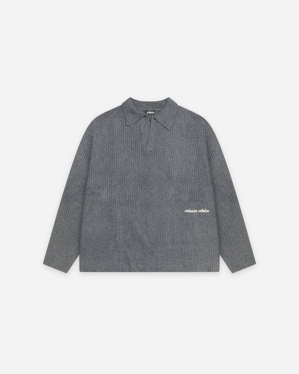 Knitted Polo Pullover