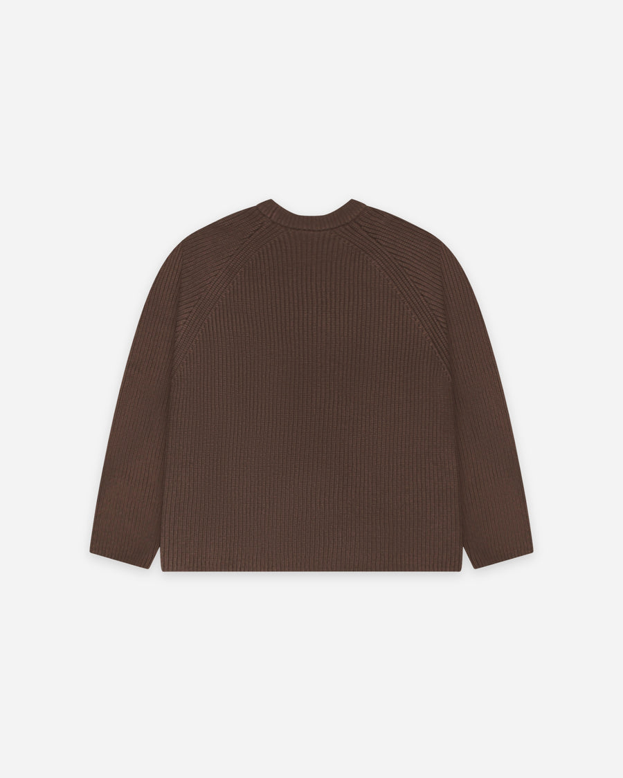 Knitted Raglan Pullover
