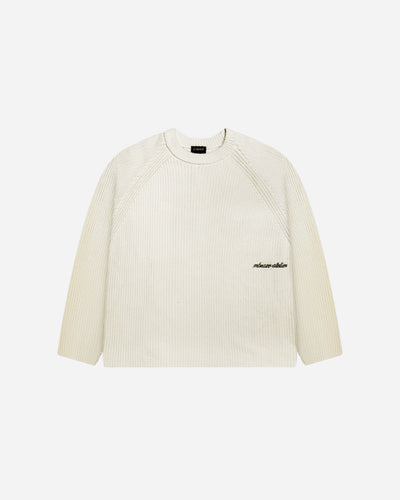 Knitted Raglan Pullover