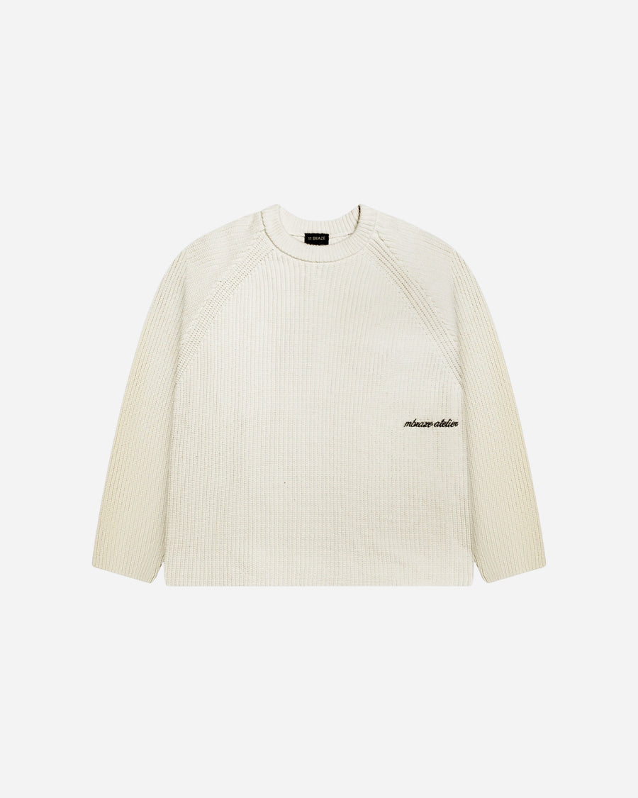 Knitted Raglan Pullover