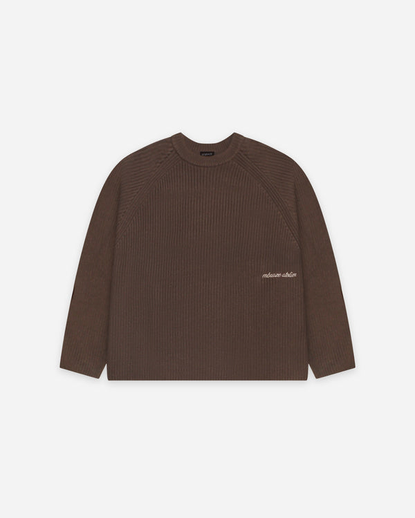 Knitted Raglan Pullover