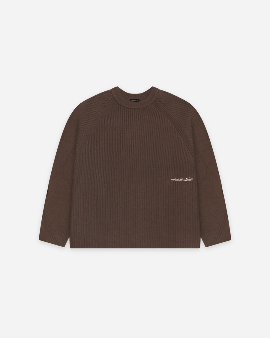 Knitted Raglan Pullover