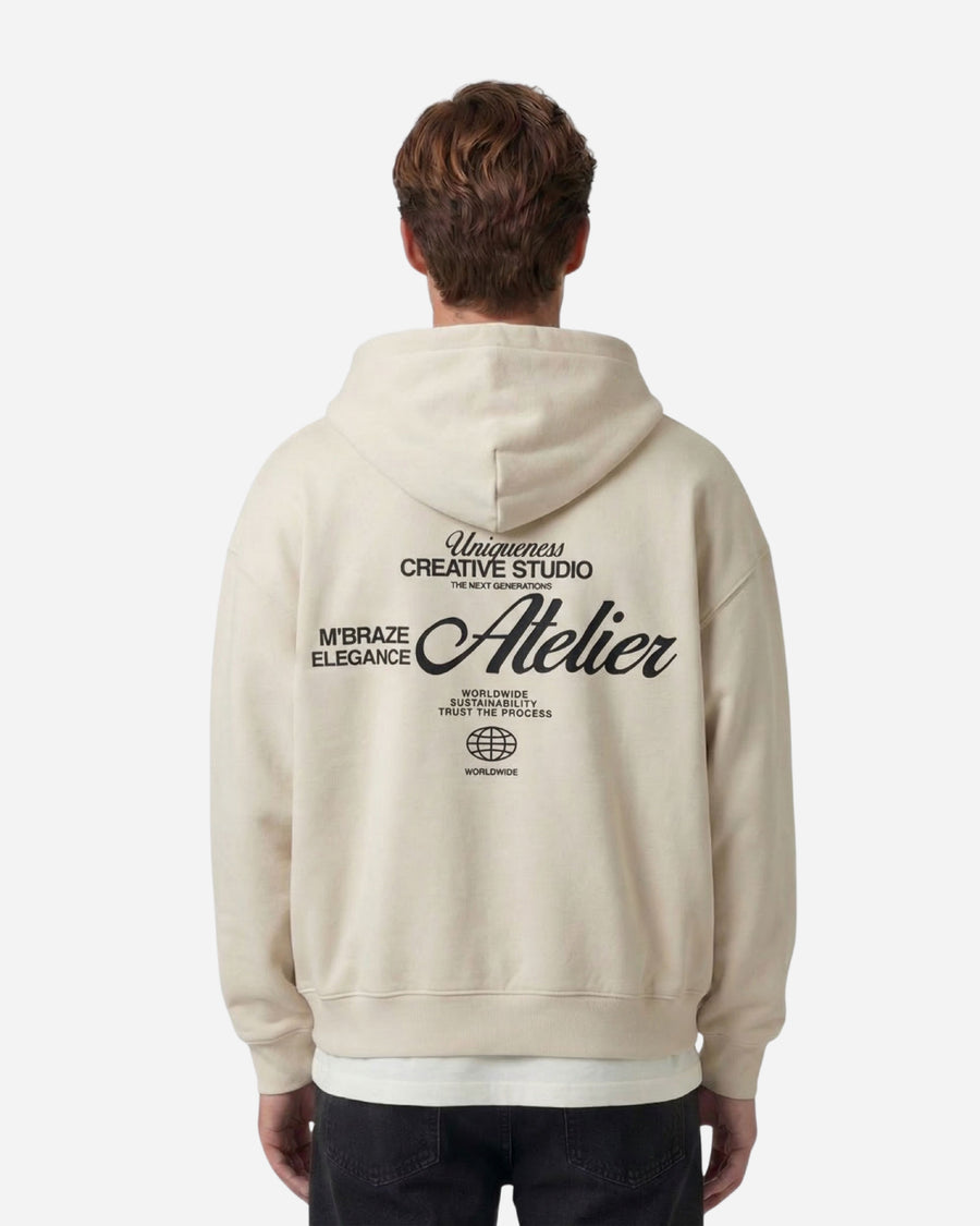 Atelier Zipped Hoodie Loose Fit