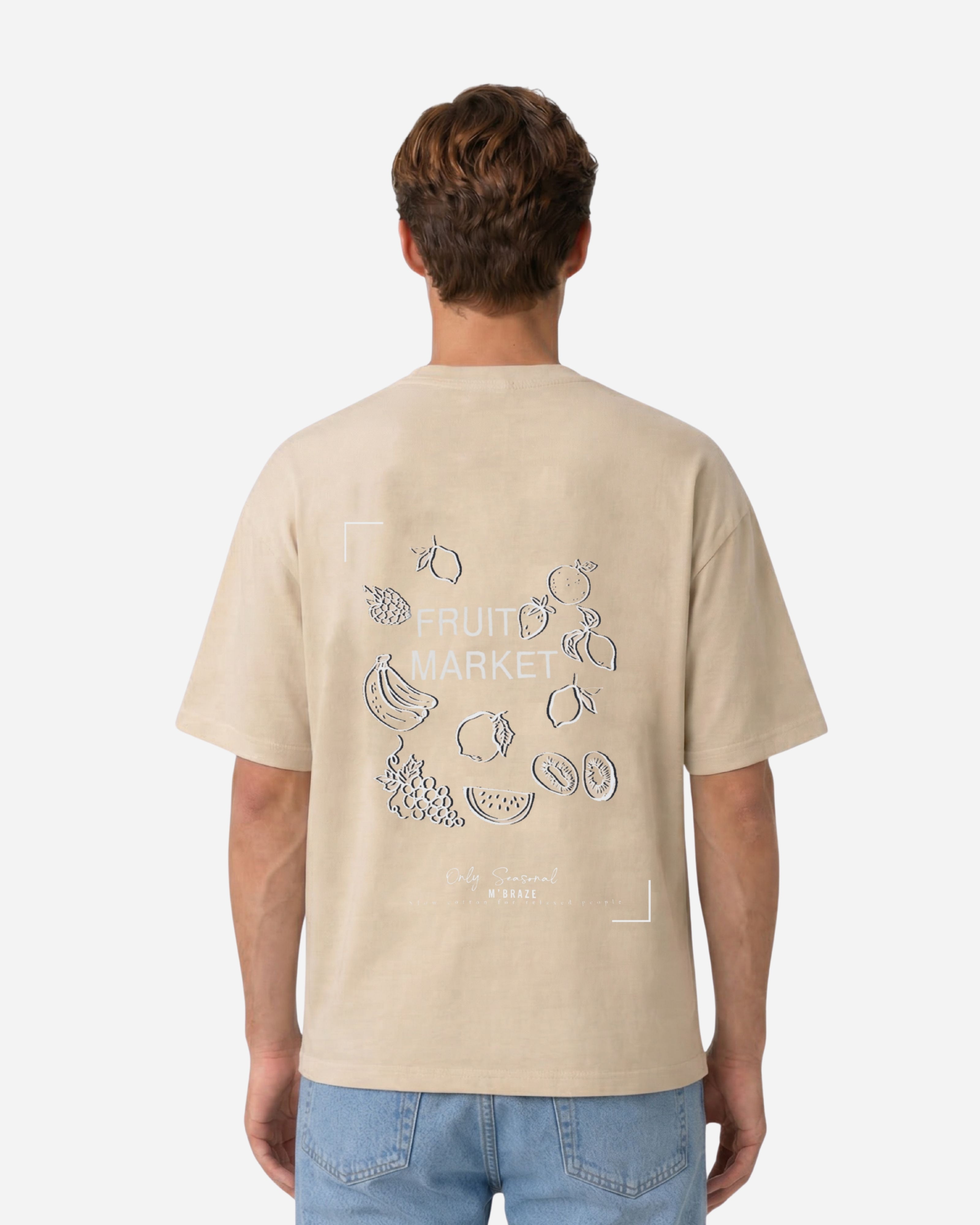 Fruit Market Tee Loose Fit
