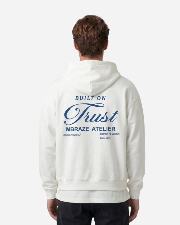 Trust Zipped Hoodie Loose Fit