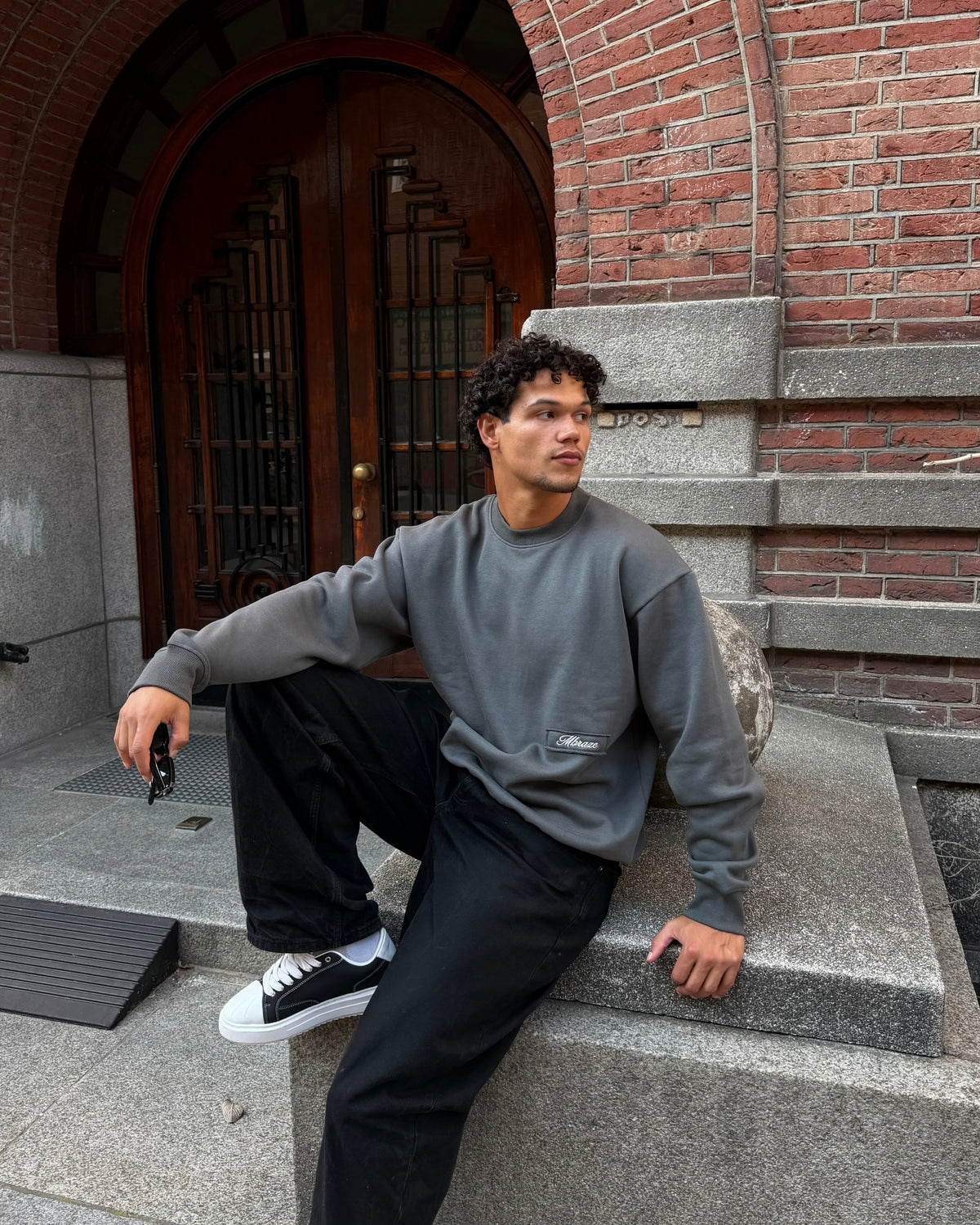 Patch Sweater